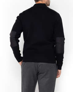 THE BOSTONIANS KNITTING HALF-ZIP REGULAR FIT