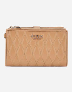 GUESS VALLA SLG DBL ZIP ORGANIZER WOMENS ACCESSORIES