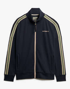 SUPERDRY D2 OVIN TECH CULT LOOSE TRACK TOPМЪЖКИ СУИТШЪРТ