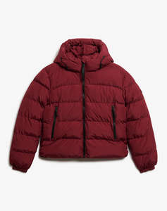 SUPERDRY D1 SDSW HOODED SPORTS PUFFER JACKET ДАМСКО ЯКЕ