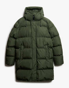 SUPERDRY D2 SDSW HOODED SPORTS PUFFER MID JKT МЪЖКО ЯКЕ