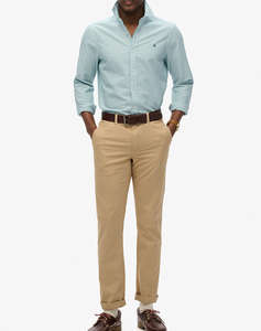 SUPERDRY D2 STUD CLASSIC OXFORD L/S SHIRT МЪЖКА РИЗА