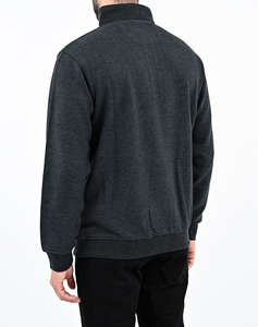 THE BOSTONIANS COTTON SWEATSHIRT HALF ZIP REGULAR FIT