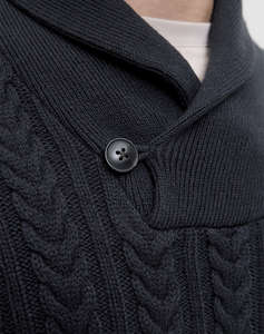 JACK&JONES JPRBLUSEAN KNIT CABLE SHAWL NECK