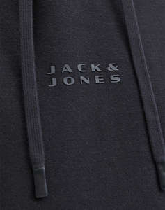 JACK&JONES JCOPOINT SWEAT BADGE HOOD BF