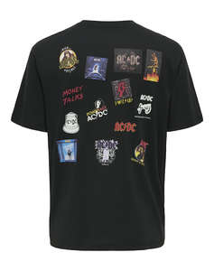 ONLY&SONS ONSACDC RLX SS LIC TEE