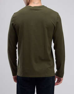 NAUTICA БЛУЗА T-SHIRT MM SOLID LONG SLEEVE CREW TEE