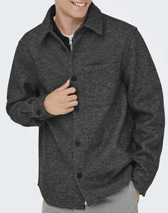 ONLY&SONS ONSMICAH TWILL OVERSHIRT FRML
