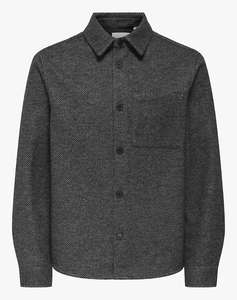 ONLY&SONS ONSMICAH TWILL OVERSHIRT FRML