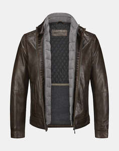 MILESTONE He-Lederjacke Nappa