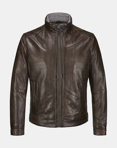 MILESTONE He-Lederjacke Nappa