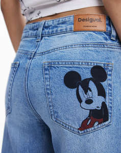 DESIGUAL DENIM_MINIMI ДАМСКИ ПАНТАЛОНИ