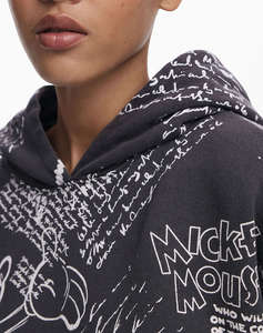 DESIGUAL SWEAT_LETTERS MICKEY WOMENS SWEATSHIRT