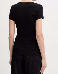 GUESS SS CN PEONY TRIANGLE TEE ДАМСКА БЛУЗА