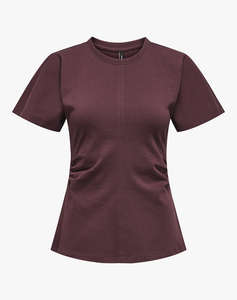 ONLY ONLMARIE S/S RUCHING TOP JRS NOOS