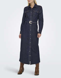 ONLY ONLCAMOMILE LS DNM DRESS BF MAE