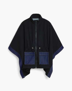 DESIGUAL PONCHO_DENIM ALDAMA ДАМСКО ПОНЧО