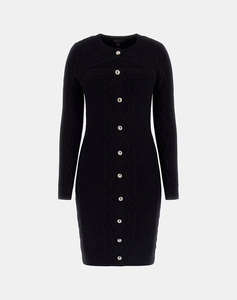 GUESS LS SHRUG CABLE DAPHNE DRS WOMENS DRESS