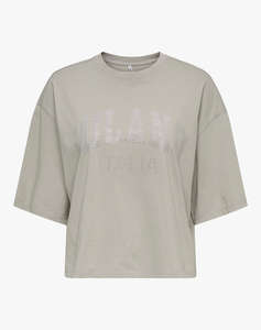 ONLY ONLJOS S/S O-NECK SHINE TOP BOX JRS
