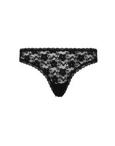 GUESS 3PACK BASIC LACE BRAZILIAN WOMENS UNDERWEAR