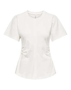 ONLY ONLMARIE S/S RUCHING TOP JRS NOOS