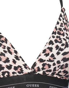 GUESS JANE PRINTED SOFT TRIANGLE WOMENS UNDERWEAR