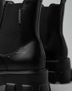 SUPERDRY NAOMI MOQS 600/ MCQ 600 BOOTS WITH MOULD SOLEWOMENS SHOE