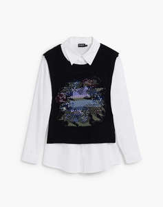 DESIGUAL CAM_CHALECO ДАМСКА РИЗА