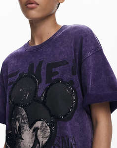 DESIGUAL TS_FUGAZ MICKEY ДАМСКА БЛУЗА