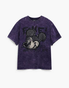 DESIGUAL TS_FUGAZ MICKEY ДАМСКА БЛУЗА