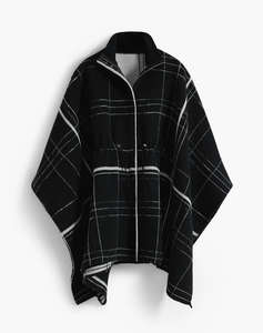 DESIGUAL PONCHO_CUADROS ALDAMA ДАМСКО ПОНЧО