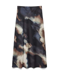 VERO MODA VMJOA HW ANKLE SKIRT PR WVN GA