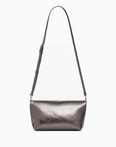 DESIGUAL BAG_HALF LOGO TROKEL DARK SILVE WOMENS BAG