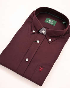 THE BOSTONIANS РИЗА TWILL REGULAR FIT Plain TWILL Button-down Regular FIT