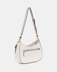 GUESS NOELLE II TOP ZIP SHOULDER BAG ДАМСКА ЧАНТА (Размери: 29 x 18 x 6см.)