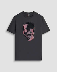 ANTONY MORATO MMKS02554FA100240 MIN OF 6 T-SHIRT REGULAR FIT IN JERSEY COTTON FABRIC WITH RUBBER AND FLOCK PRINT МЪЖКА ТЕНИСКА