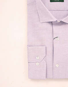 THE BOSTONIANS РИЗА DOBBY CUSTOM FIT Patterned DOBBY Semi-rex Custom FIT