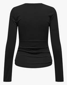 ONLY ONLFREE LIFE L/S SLUB RIB TOP JRS