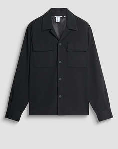 ANTONY MORATO MMSL00776FA600260 MIN OF 6 SHIRT REGULAR FIT IN STRETCH VISCOSE BLEND FABRIC TWILL CONSTRUCTION WITH LOGOED METAL BADGE МЪЖКА ТЕНИСКА