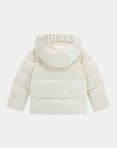GUESS HOODED LS PADDED PUFFER W/ZIP ЯКЕ CHILD GIRL