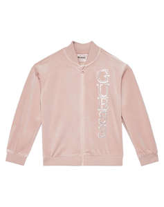 GUESS SET VELVET LS ACTIVE TOP+PANTS SET CHILD GIRL