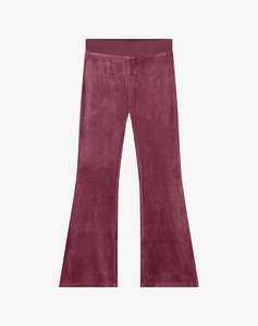 GUESS VELVET FLARE ACTIVE PANTS TROUSERS CHILD GIRL