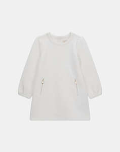 GUESS JACQUARD LS A LINE DRESS DRESS CHILD GIRL