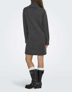 ONLY ONLHOUSTON LS DRESS ROLLNECK KNT