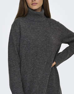ONLY ONLHOUSTON LS DRESS ROLLNECK KNT