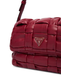 GUESS MARION FLAP SHOULDER BAG WOMENS BAG