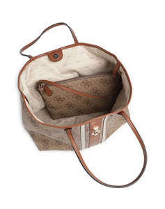 GUESS ERENIA LARGE 2 IN 1 TOTE WOMENS BAG