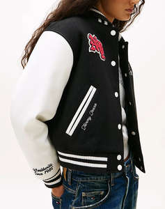 TOMMY JEANS TJW WOOL VARSITY JACKET