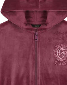 GUESS HOODED ACTIVE TOP WITH ZIP SWEATSHIRT CHILD GIRL
