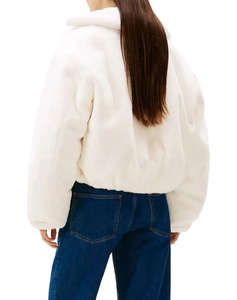 TOMMY JEANS TJW FAUX FUR BOMBER